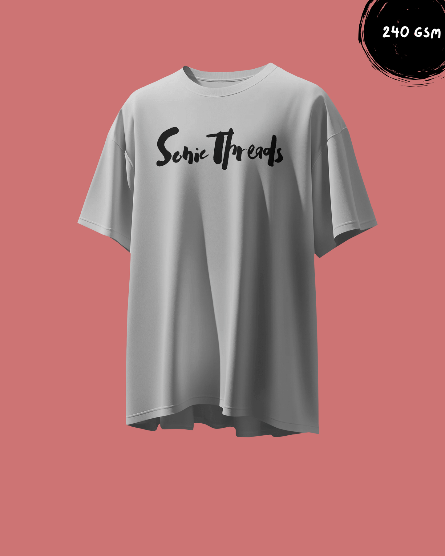 SonicThreads Oversize Printed Tshirt – Unisex
