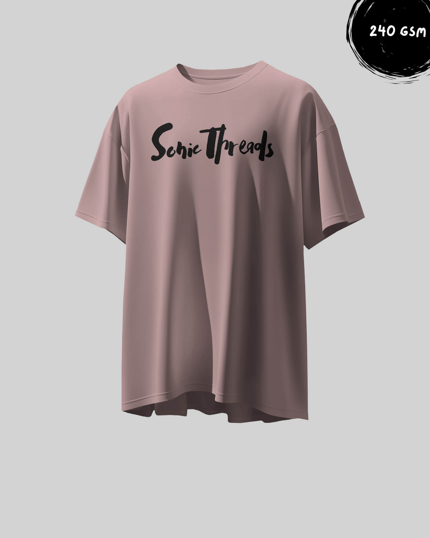 SonicThreads Oversize Printed Tshirt – Unisex