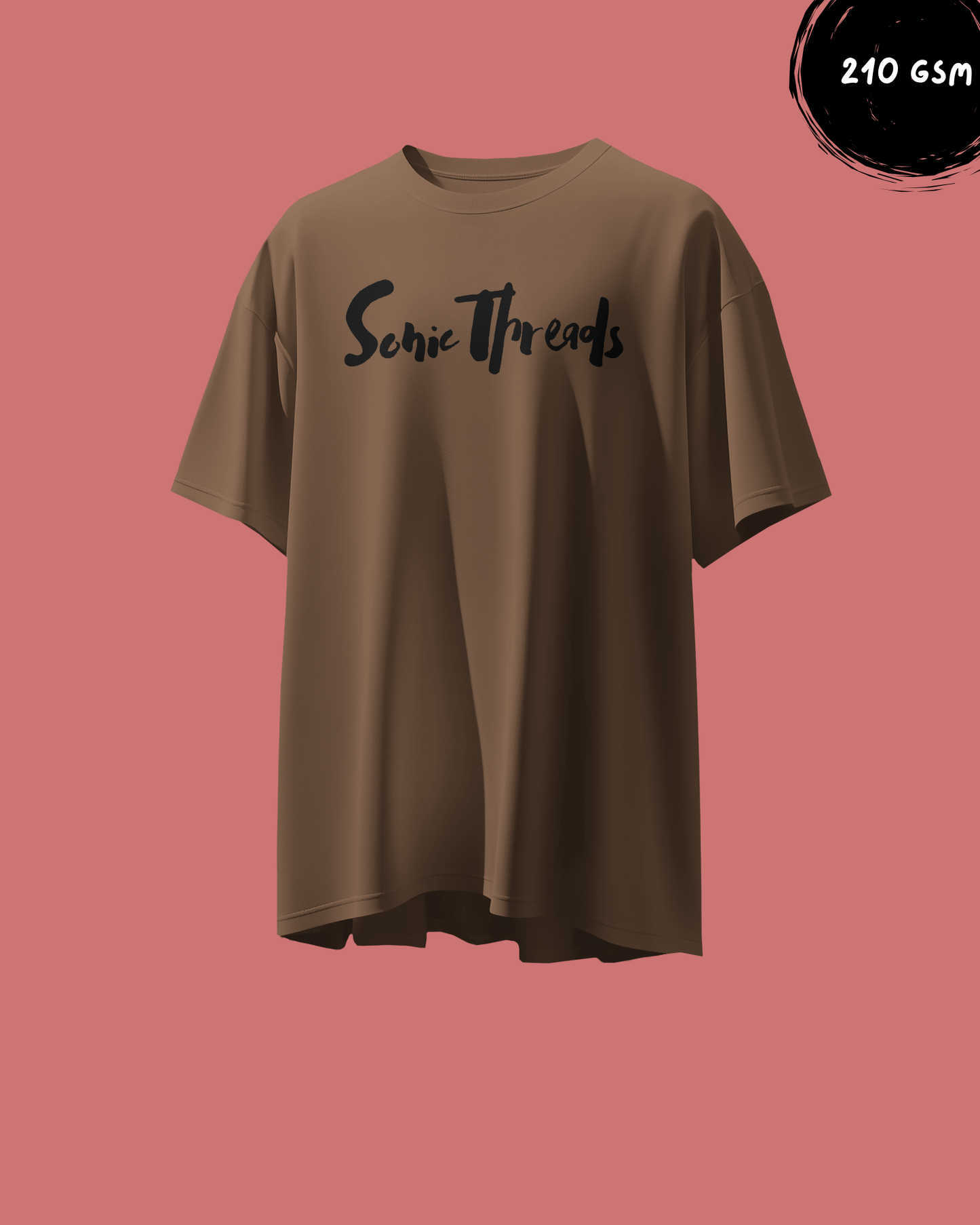 SonicThreads Oversize Printed Tshirt – Unisex