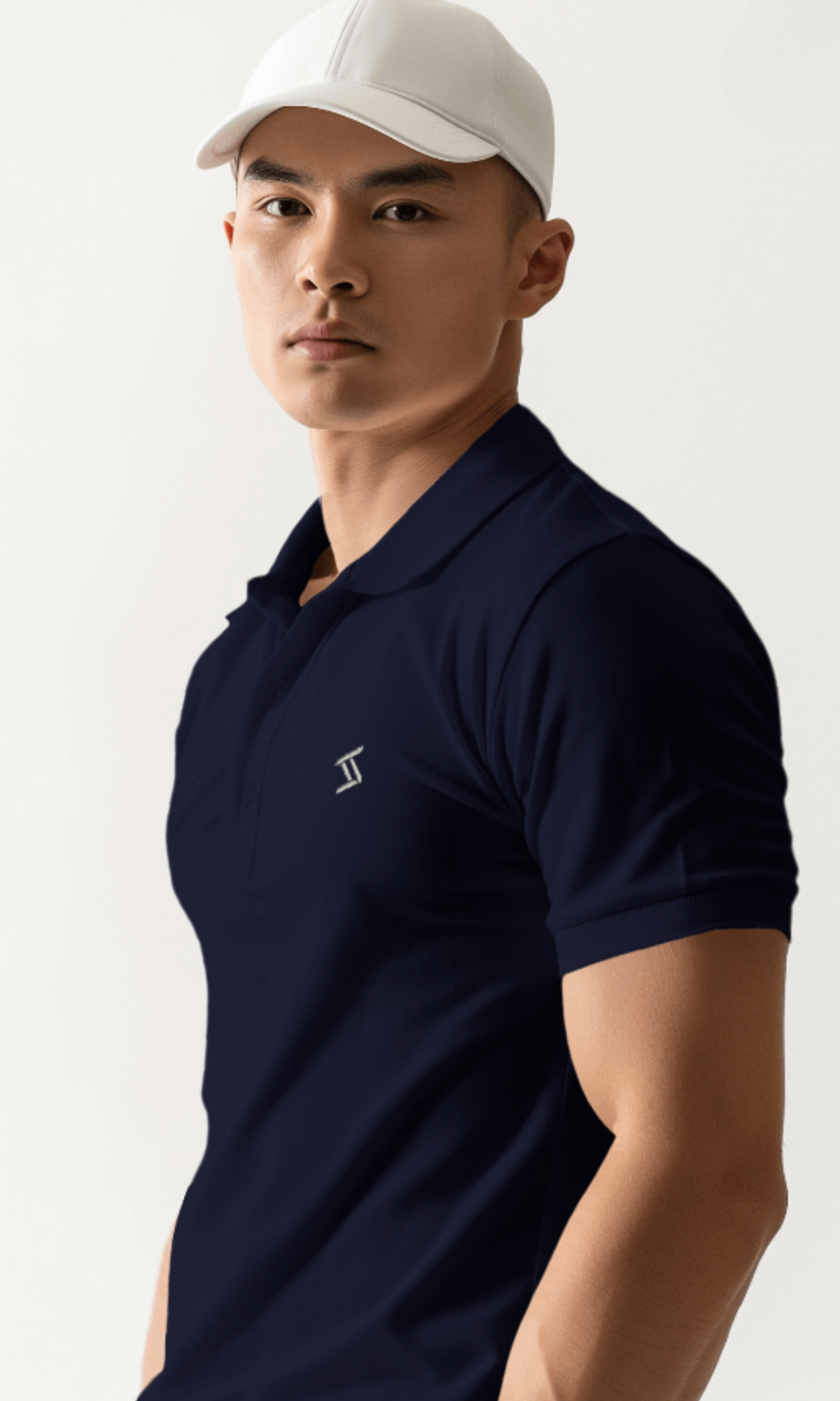 Polo Tshirt with Embroidered Logo - Unisex