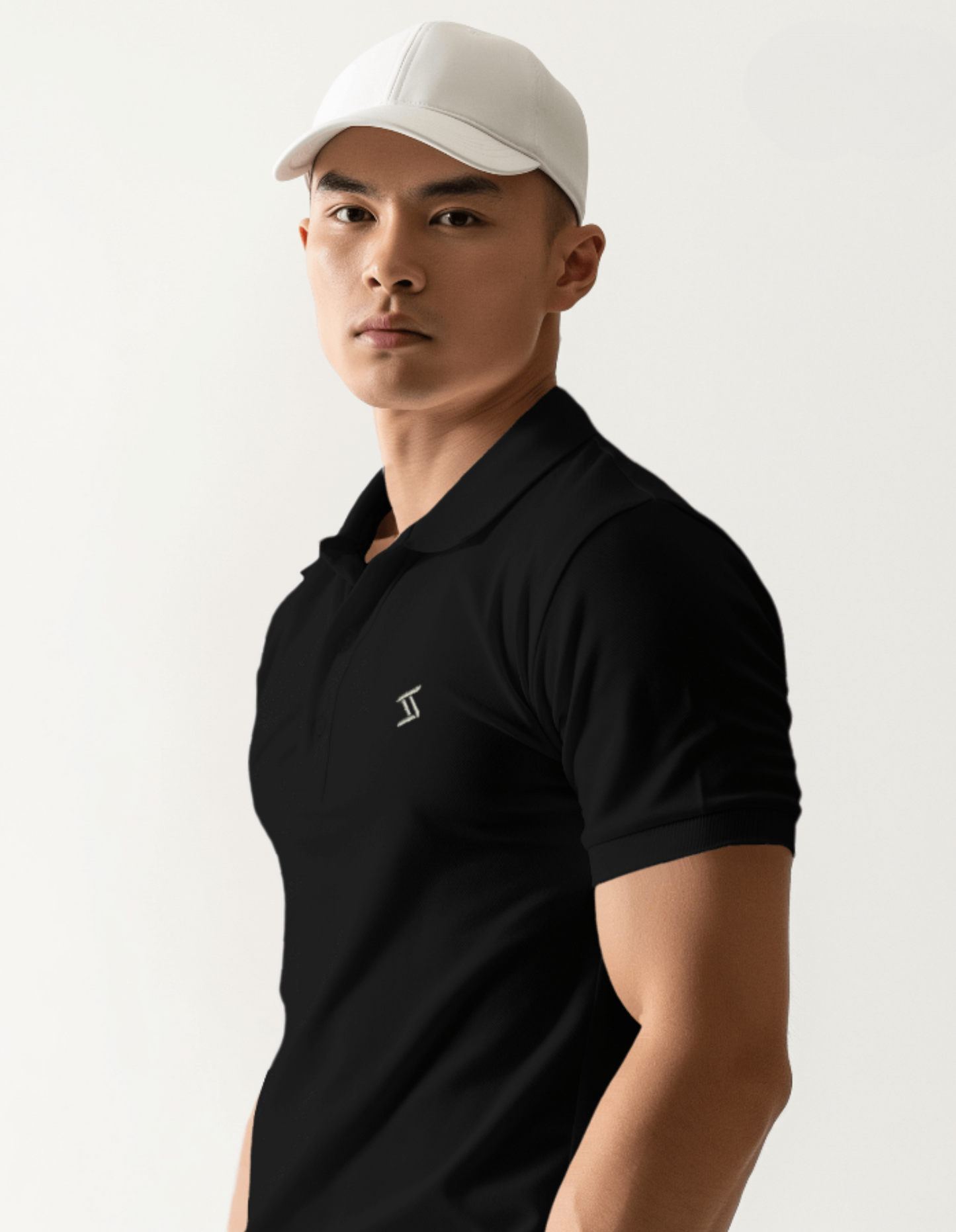 Polo Tshirt with Embroidered Logo - Unisex