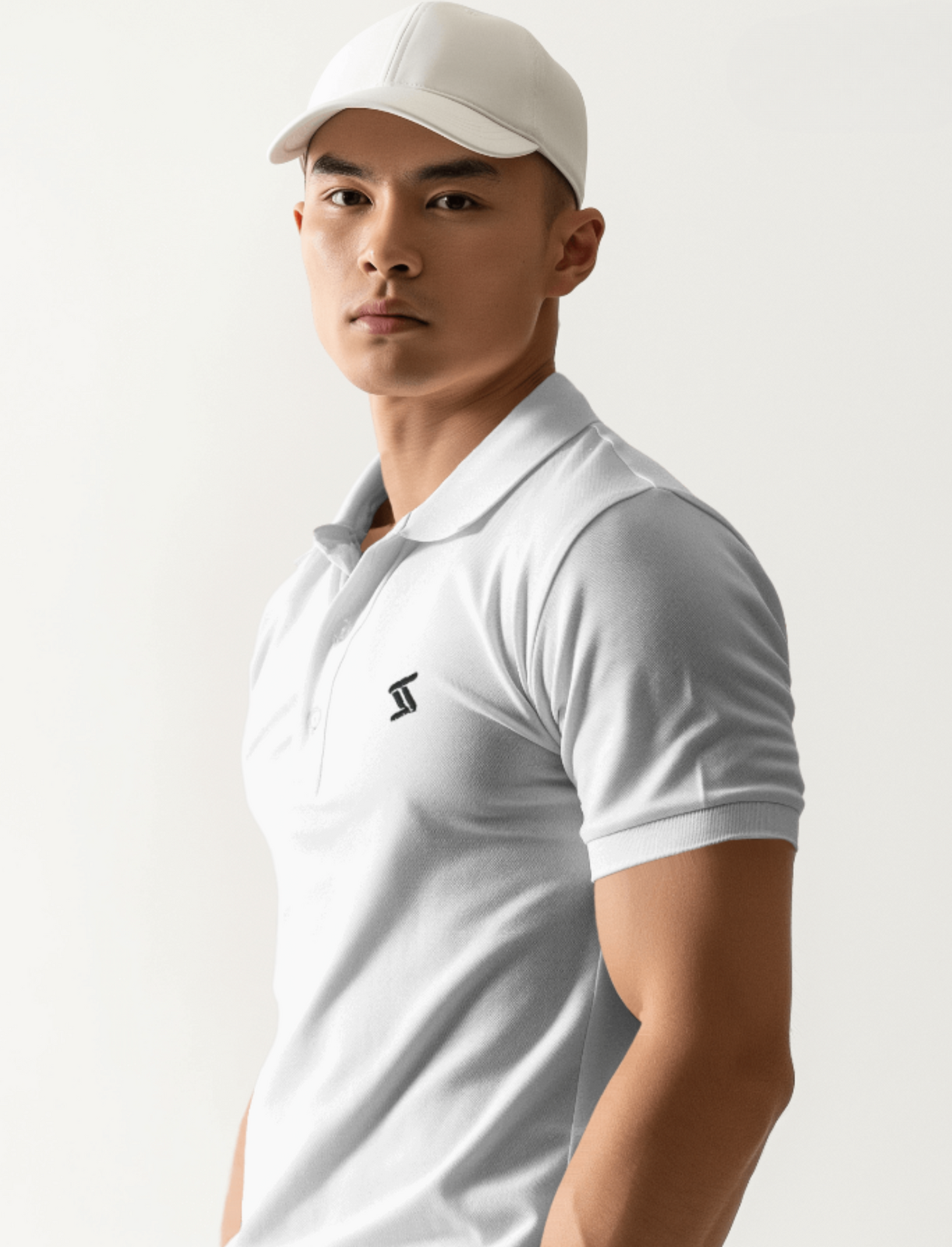 Polo Tshirt with Embroidered Logo - Unisex