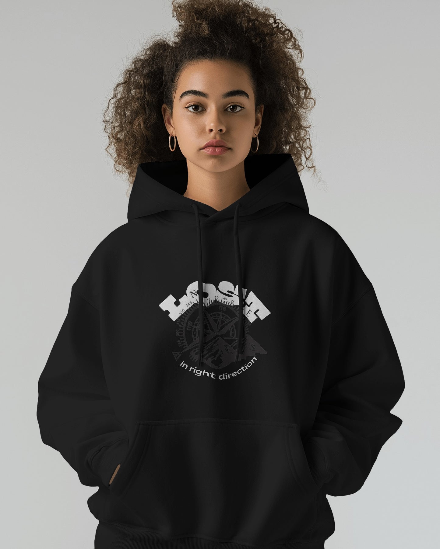 Lost Oversize Fit Hoodie - Unisex