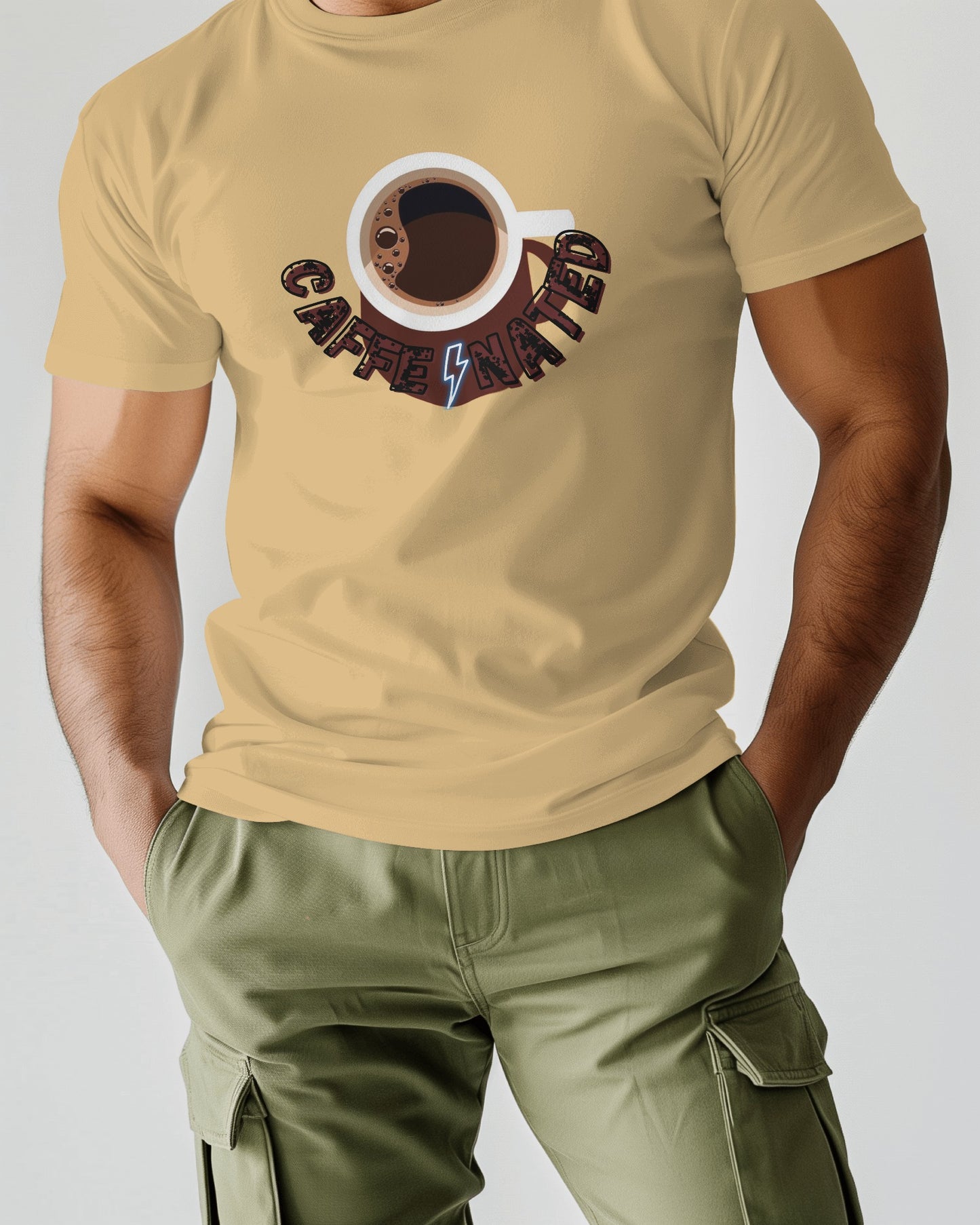 Caffeinated Regular fit Tshirt - Unisex