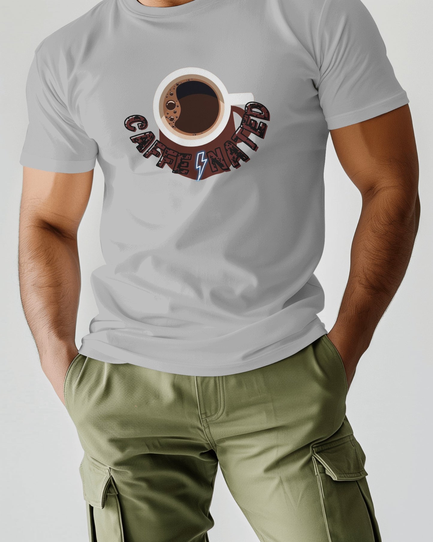 Caffeinated Regular fit Tshirt - Unisex