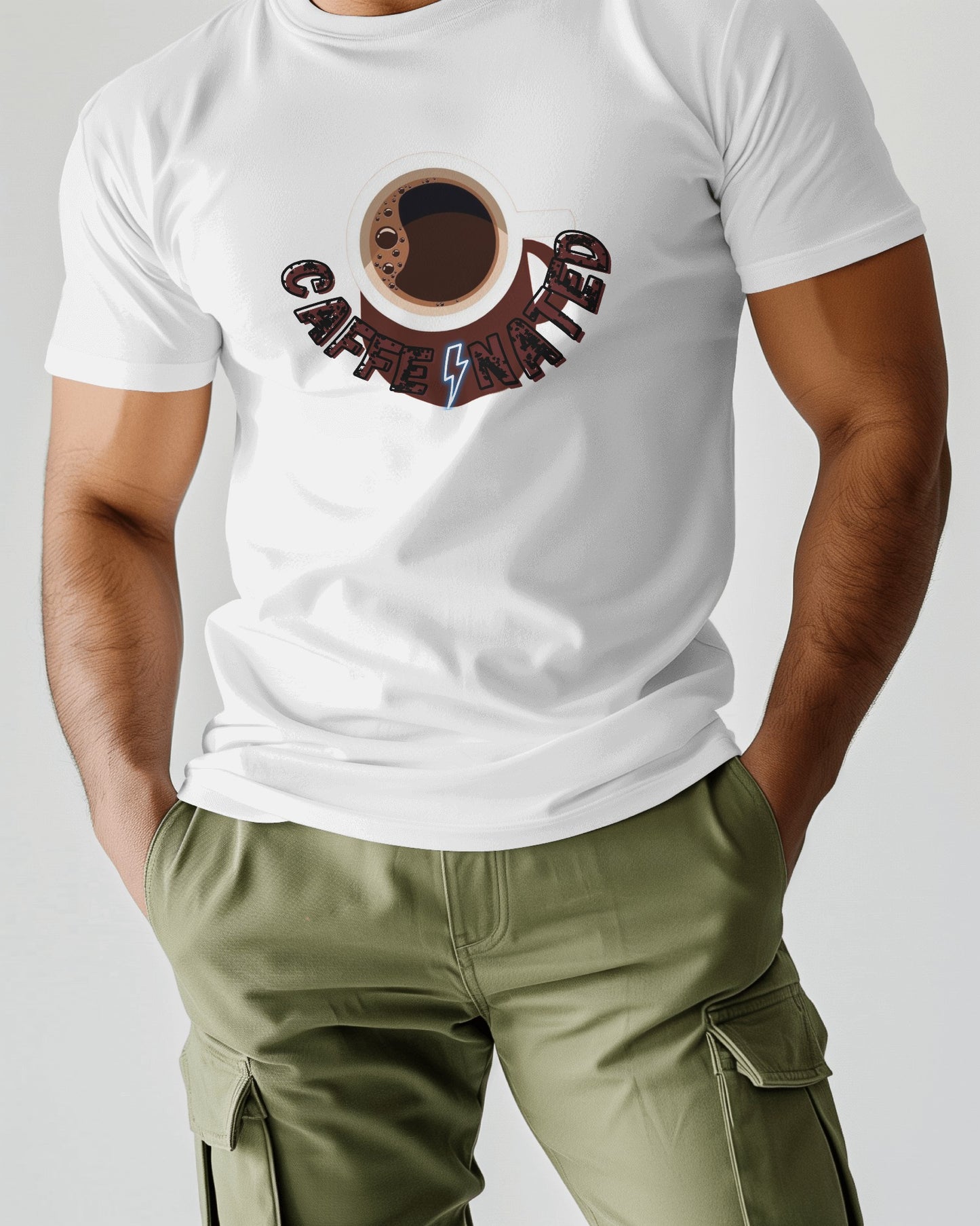 Caffeinated Regular fit Tshirt - Unisex