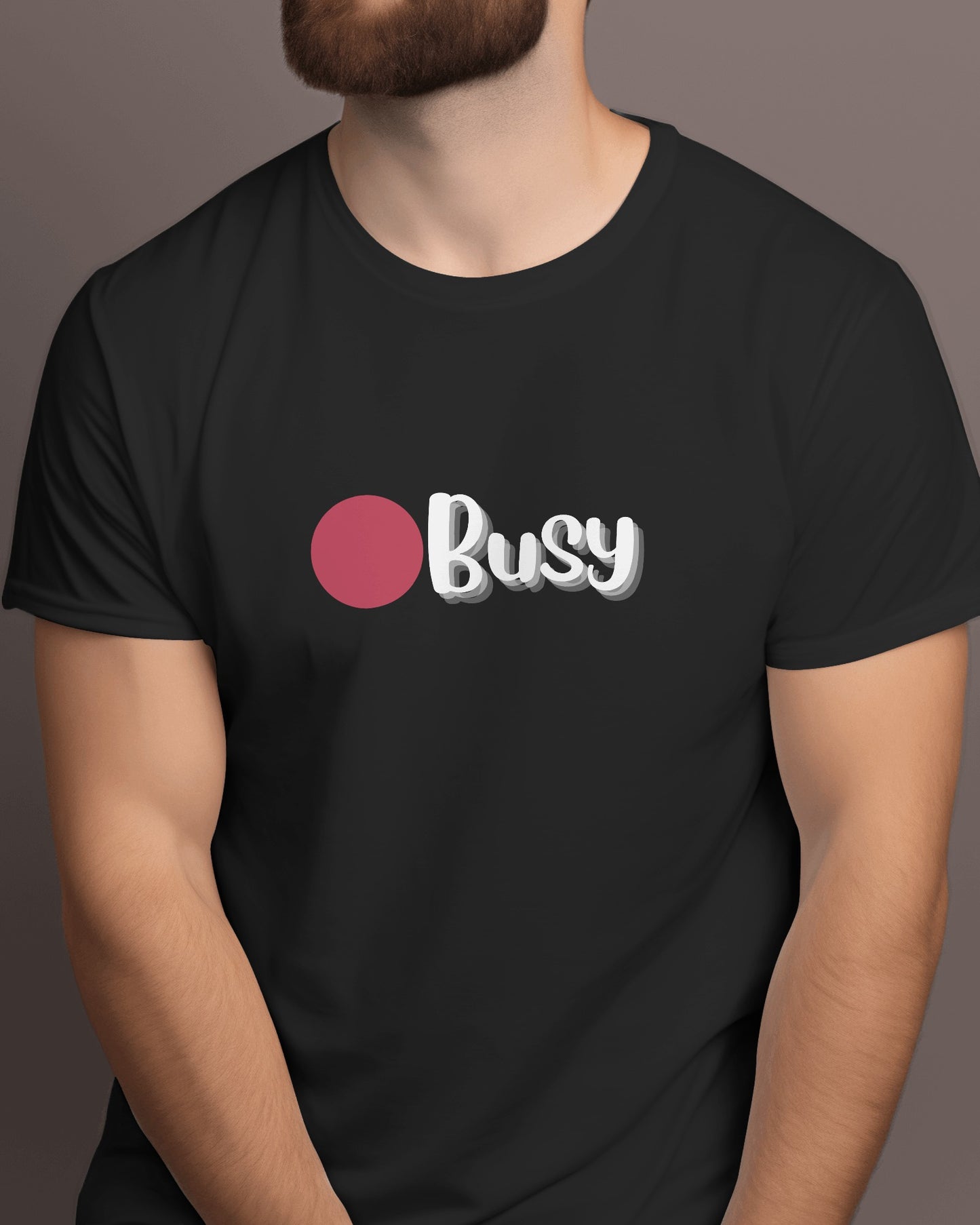 Teams Busy Regular fit Tshirt - Unisex