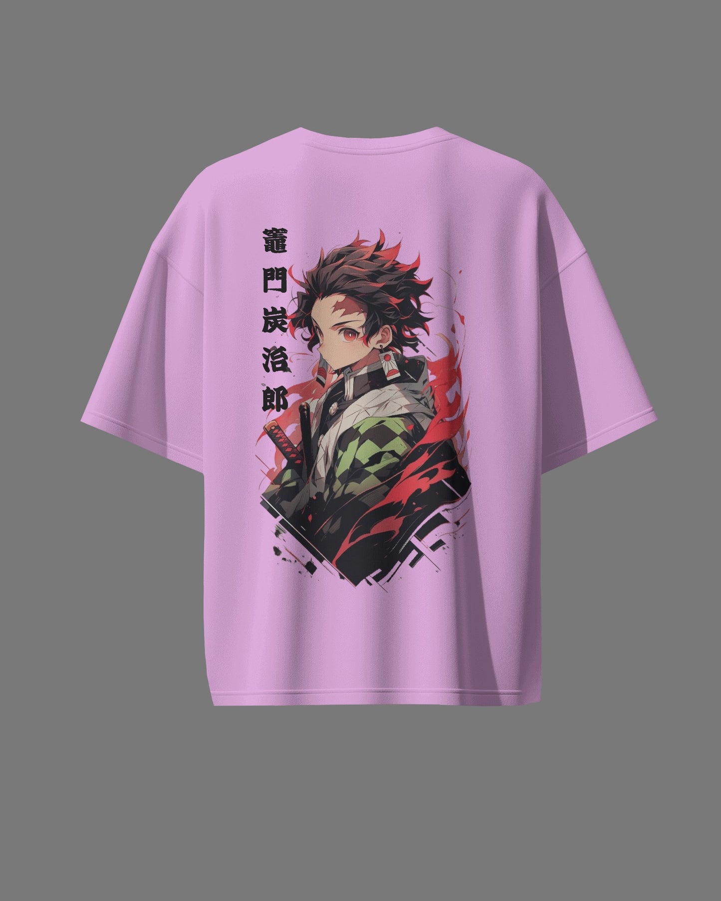 Tanjiro Kamado Oversize Fit Tshirt - Unisex