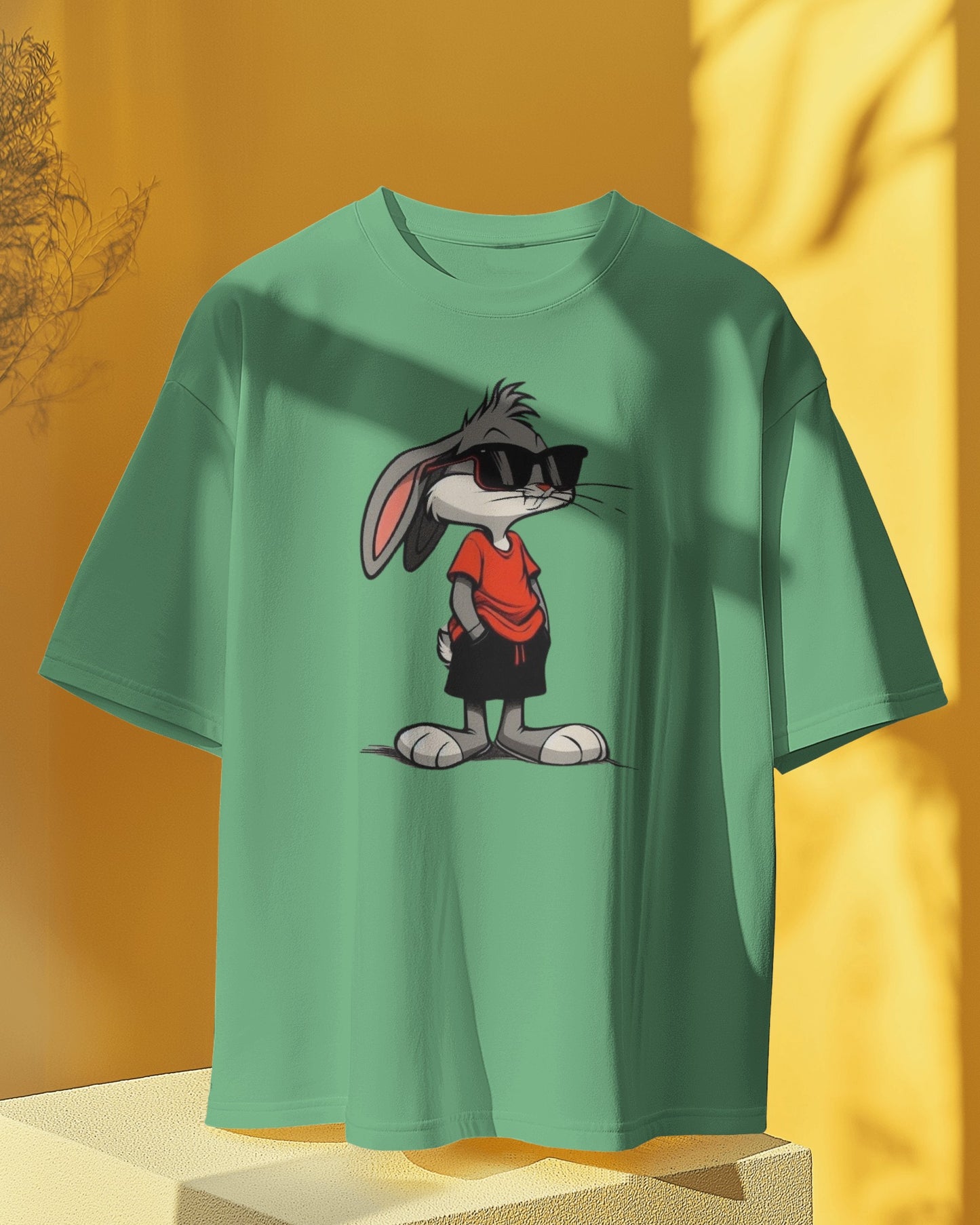 Bunny Oversize Fit Tshirt - Unisex