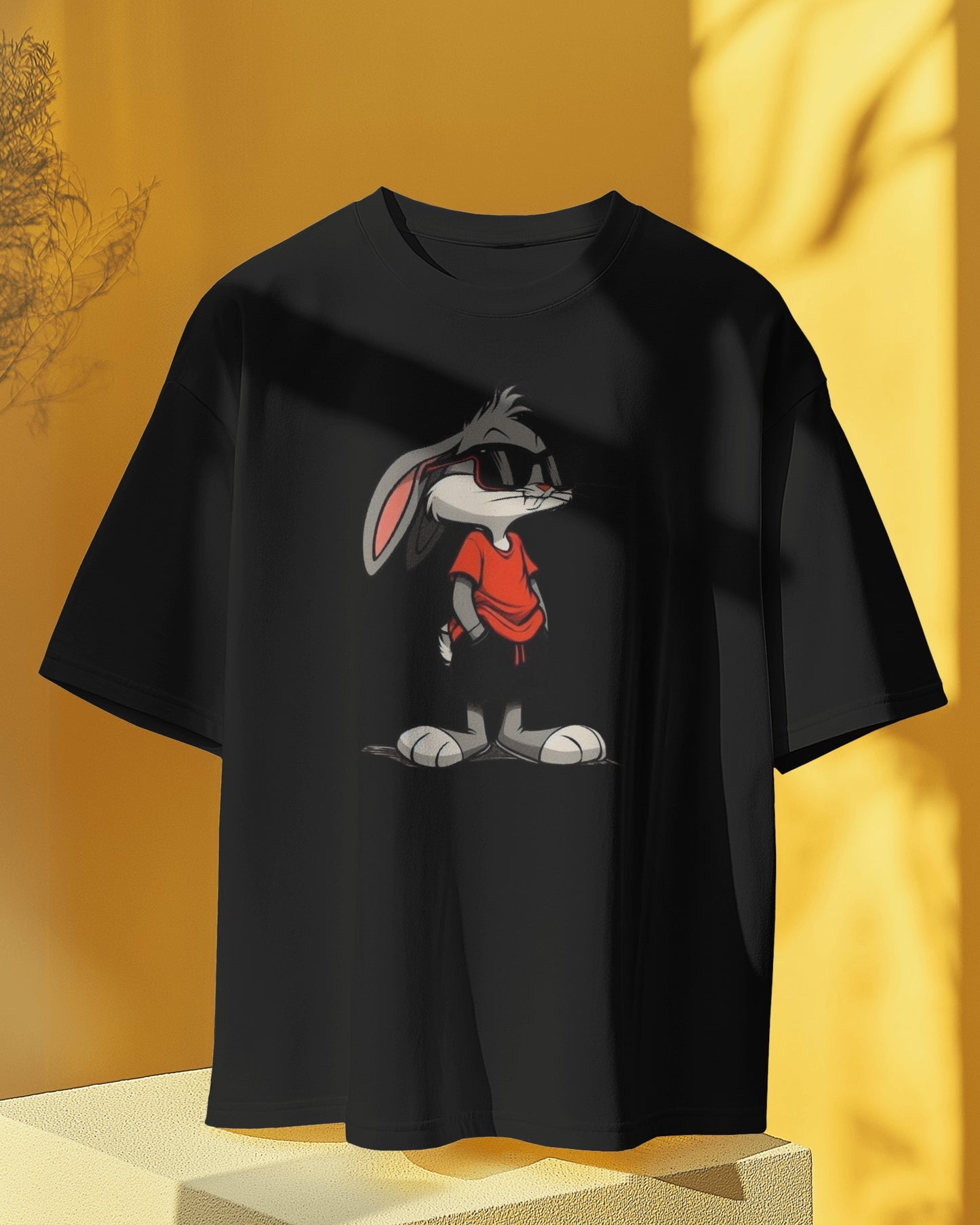 Bunny Oversize Fit Tshirt - Unisex