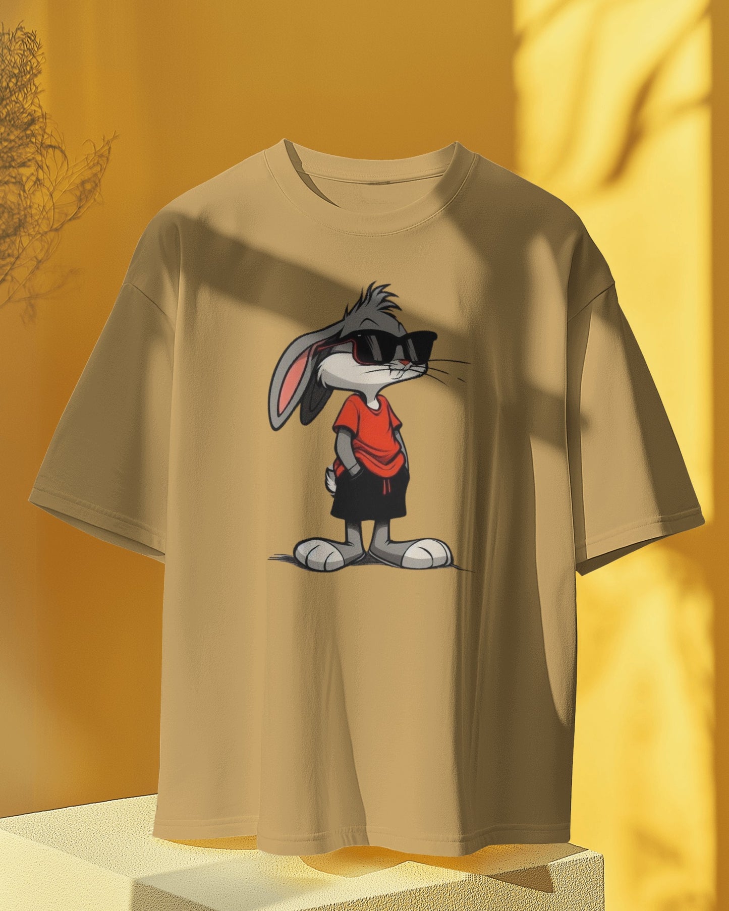 Bunny Oversize Fit Tshirt - Unisex