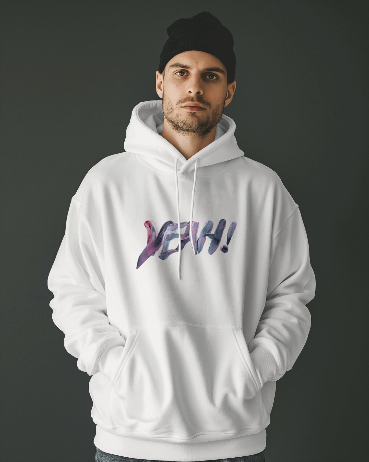 Yeah Oversize Fit Hoodie - Unisex