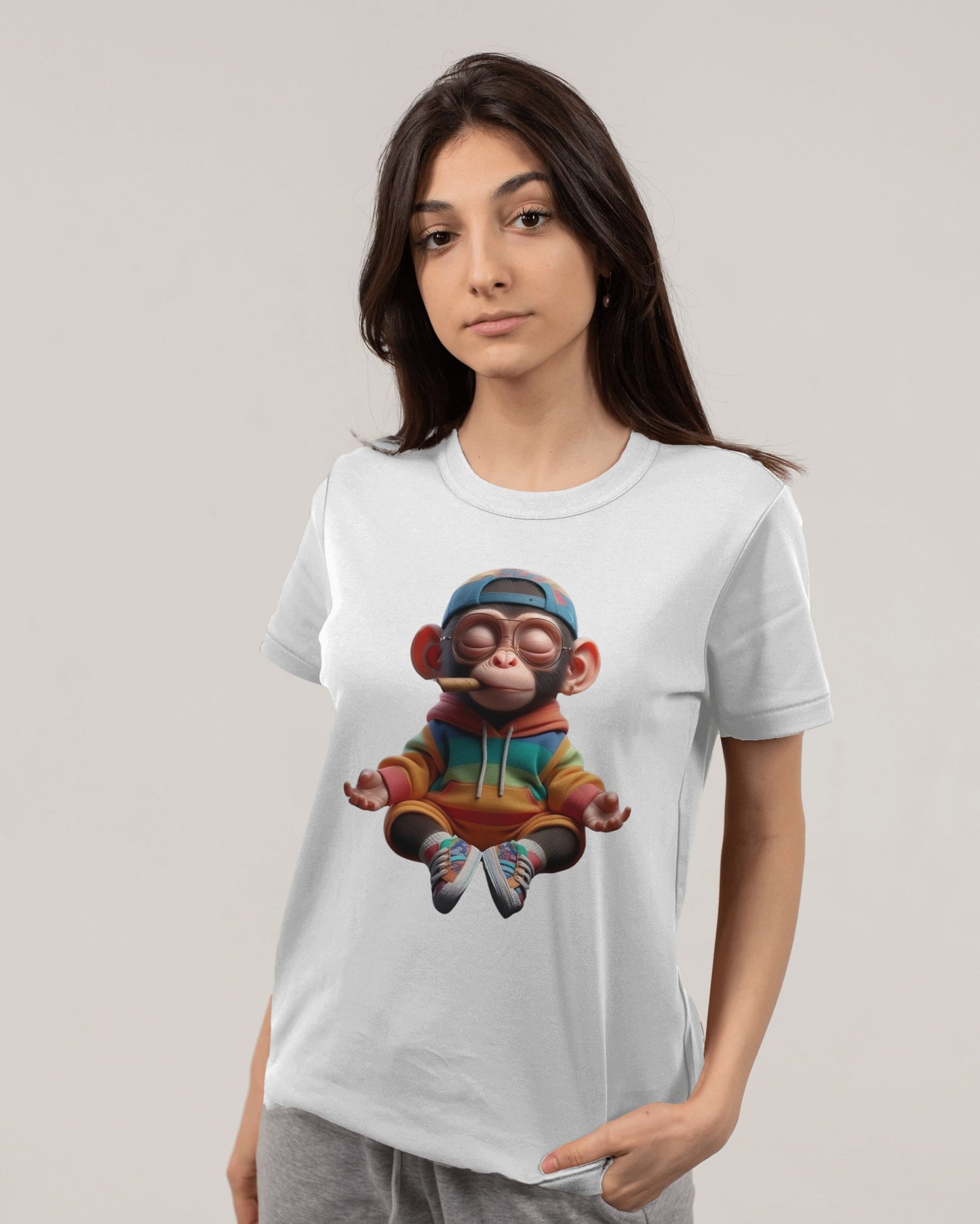 Monkey Regular Fit Tshirt - Unisex