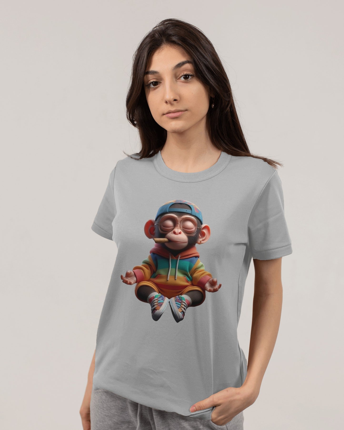 Monkey Regular Fit Tshirt - Unisex