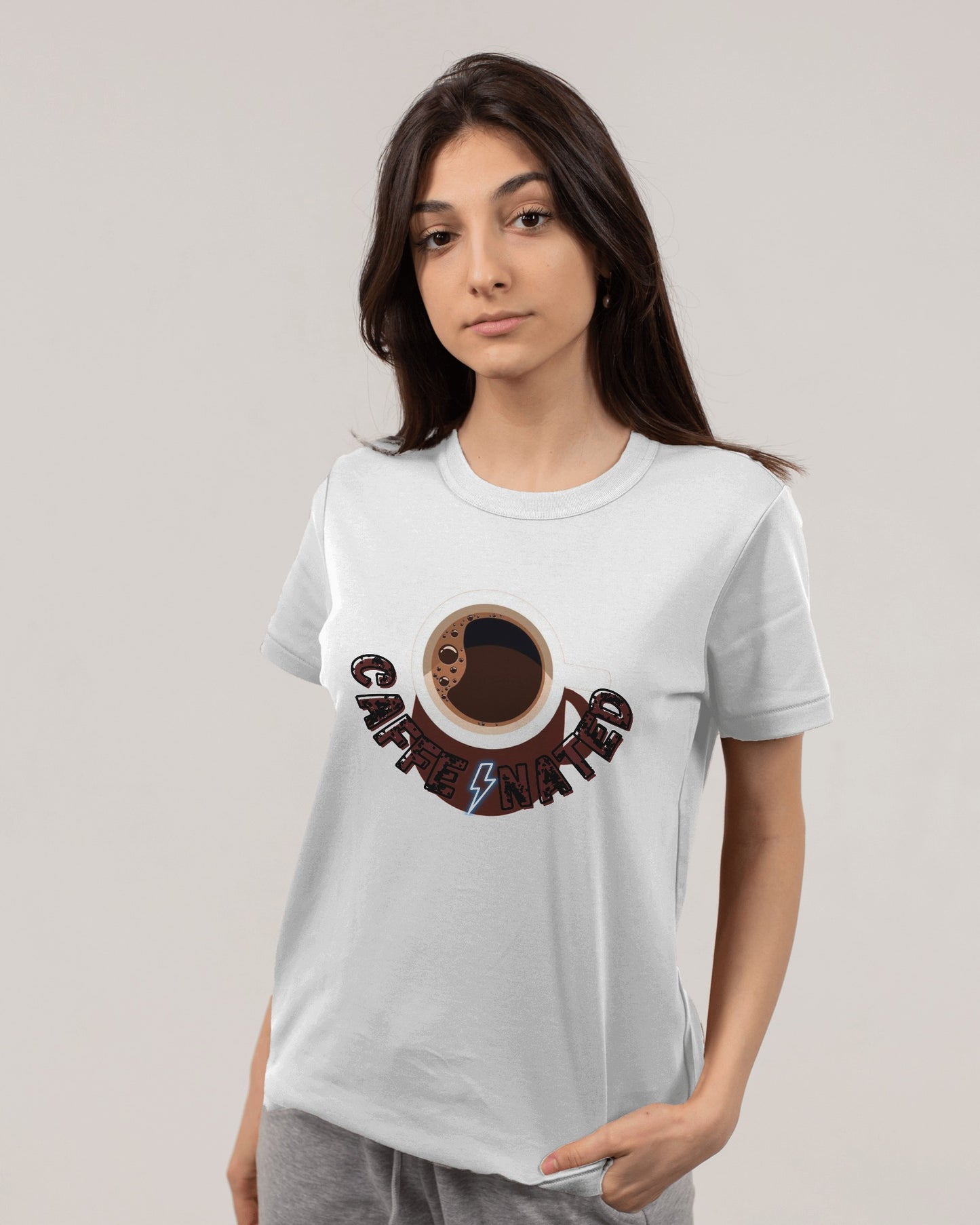 Caffeinated Regular fit Tshirt - Unisex