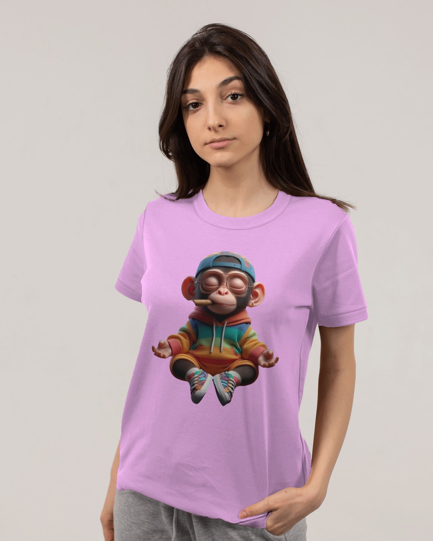 Monkey Regular Fit Tshirt - Unisex