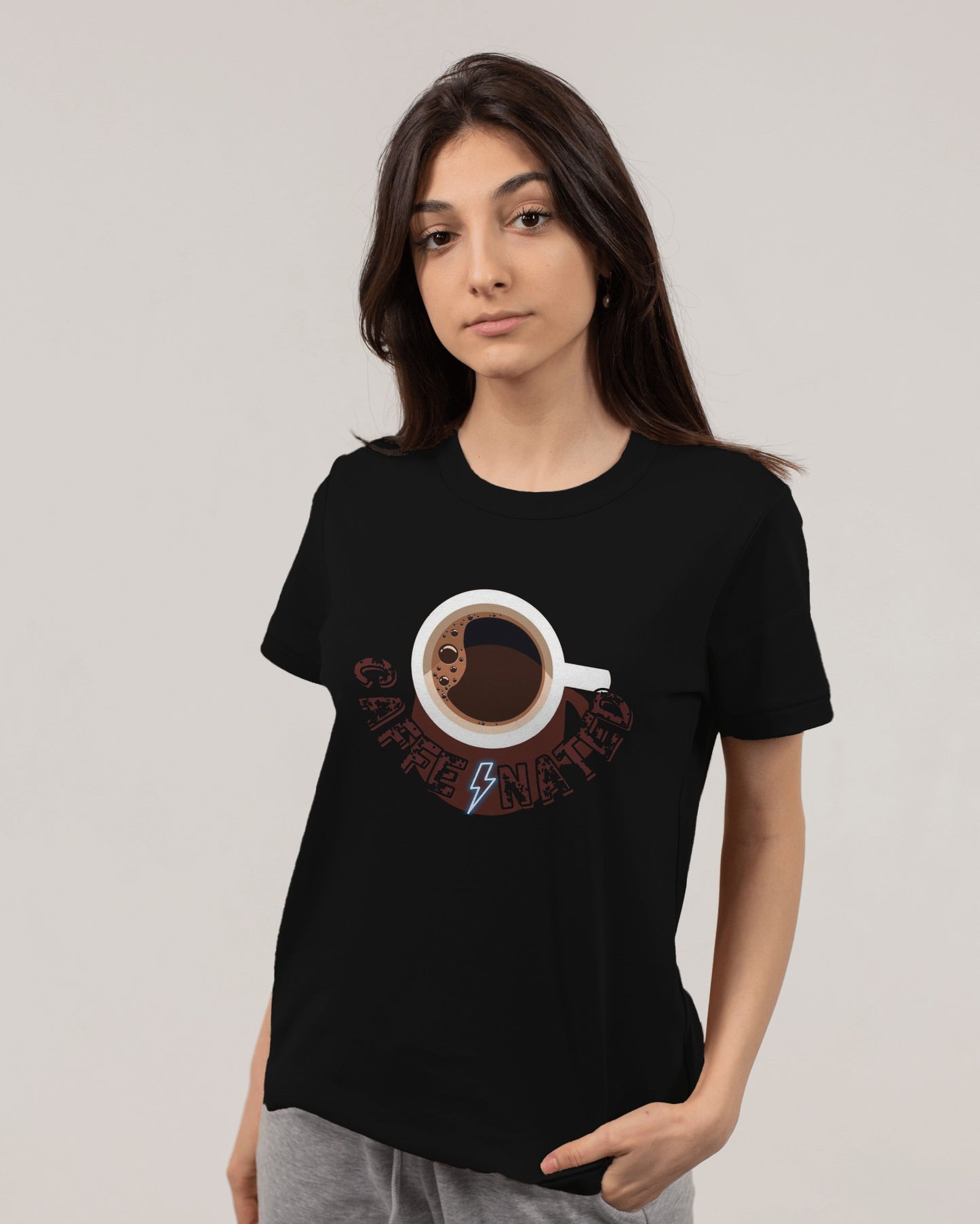Caffeinated Regular fit Tshirt - Unisex