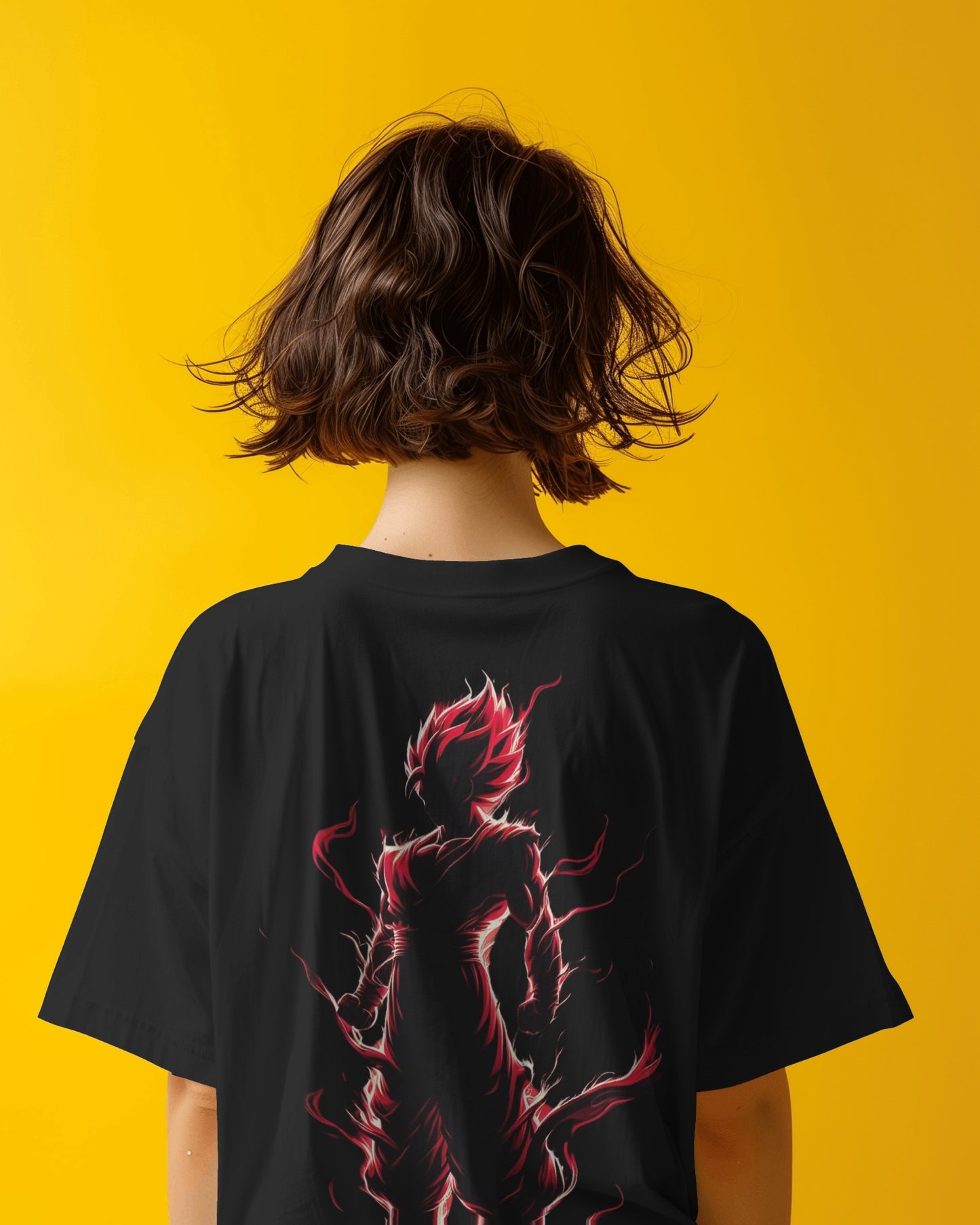 Goku Shadow Oversize Tshirt - Unisex