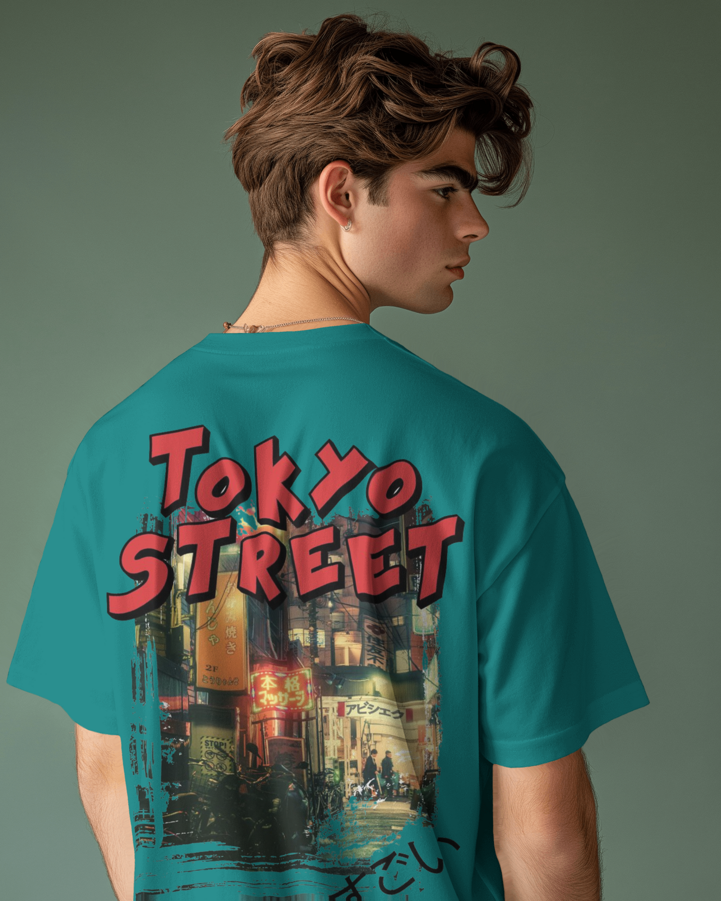 TokyoStreet Oversize Printed Tshirt – Unisex