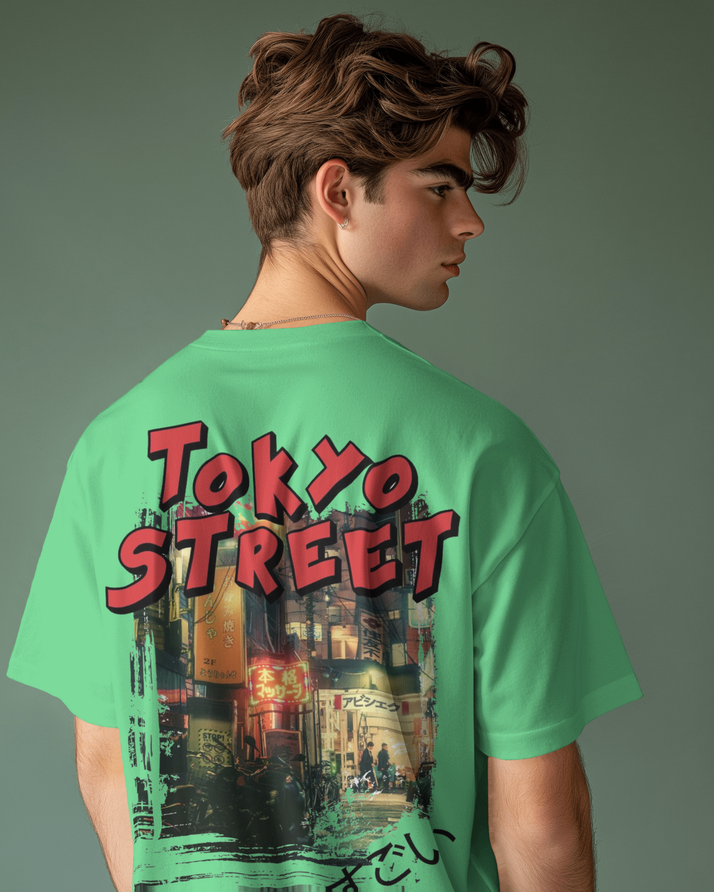 TokyoStreet Oversize Printed Tshirt – Unisex