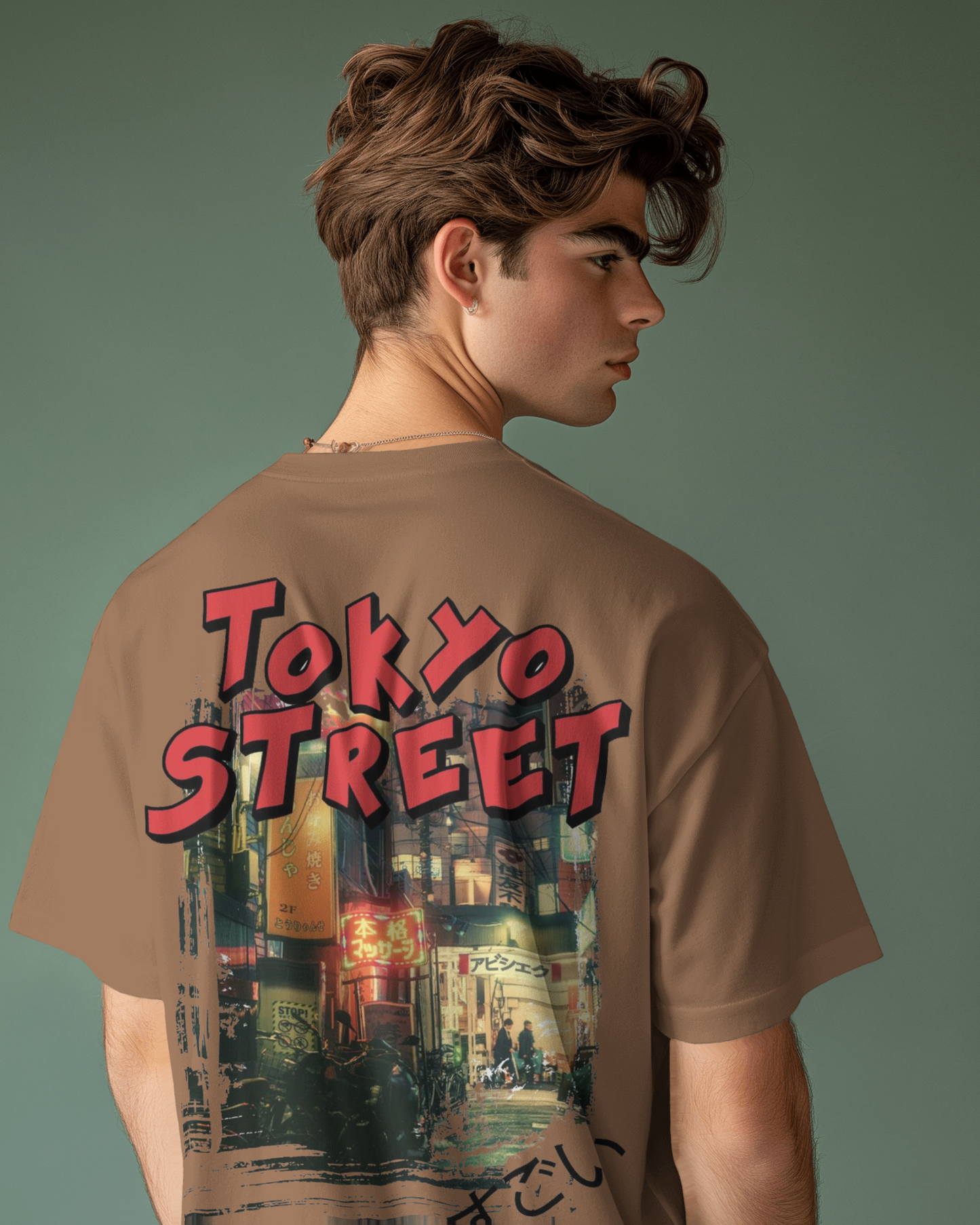 TokyoStreet Oversize Printed Tshirt – Unisex