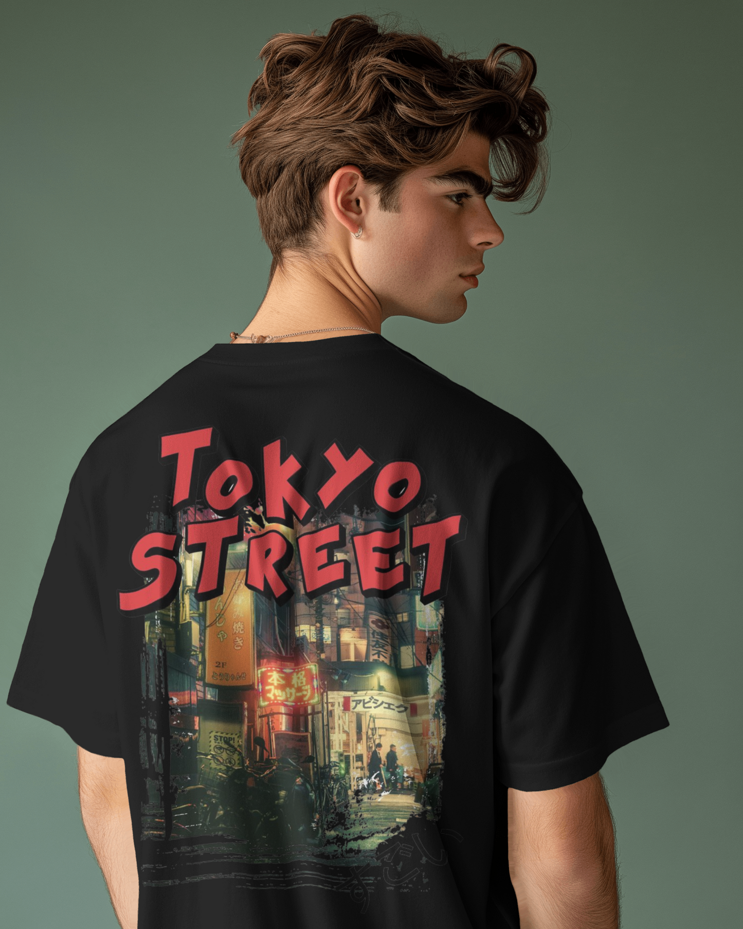 TokyoStreet Oversize Printed Tshirt – Unisex