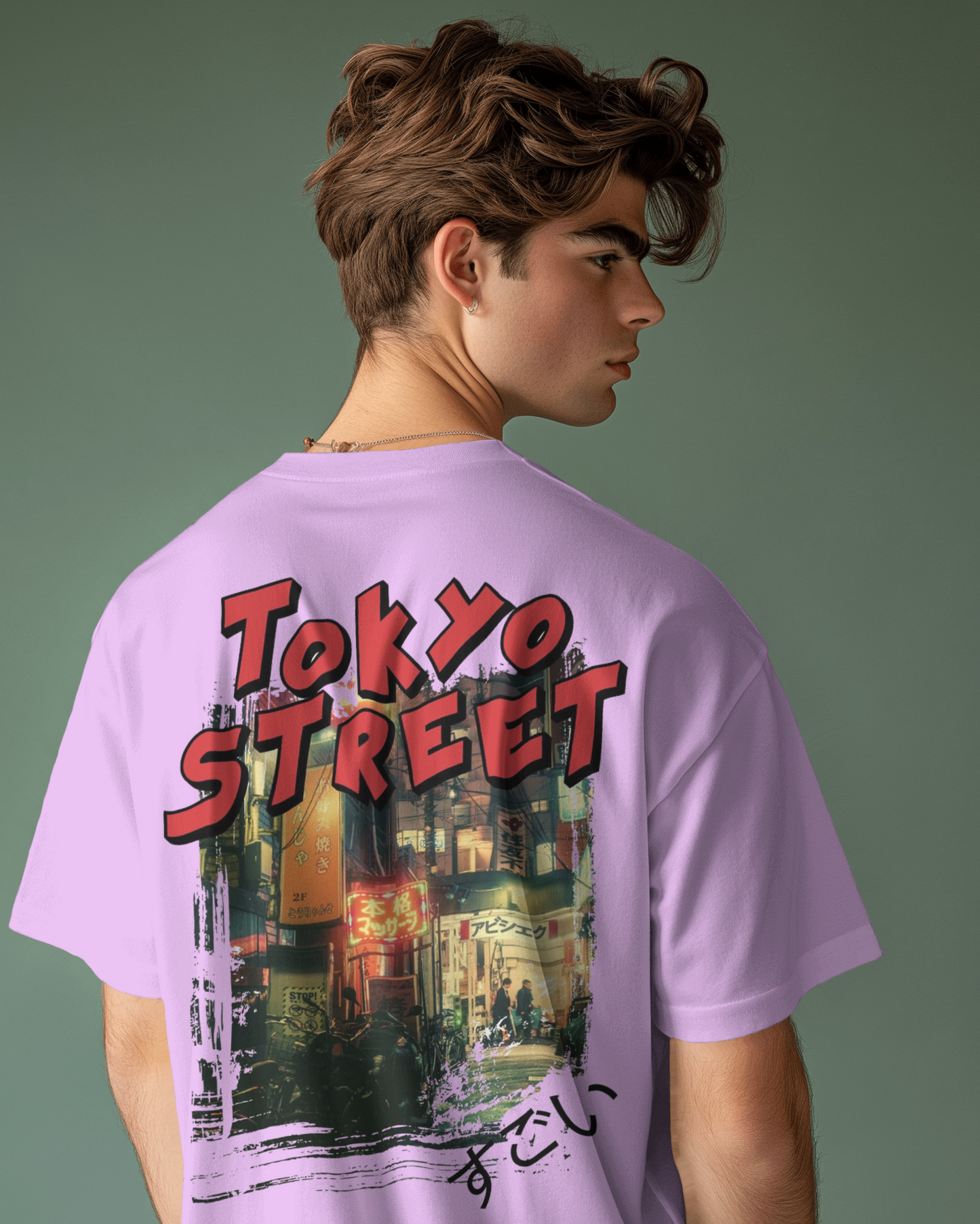 TokyoStreet Oversize Printed Tshirt – Unisex