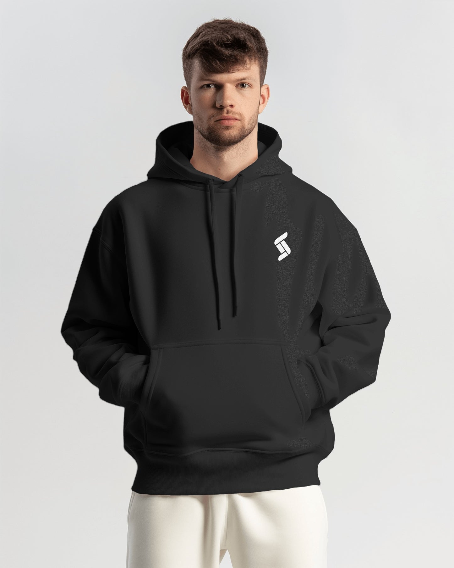 Solid Oversize Fit Hoodie - Unisex