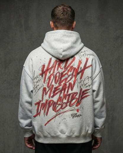 Hard Oversize Fit Hoodie - Unisex