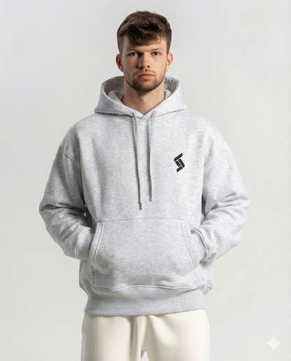 Solid Oversize Fit Hoodie - Unisex