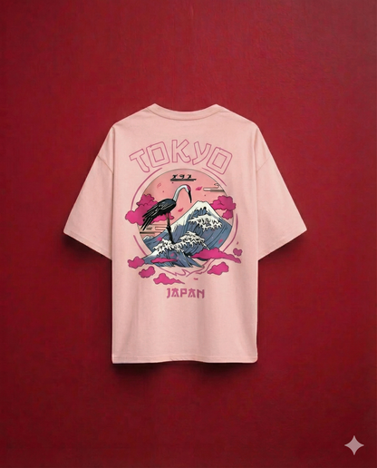 Tokyo Oversize Printed Tshirt – Unisex