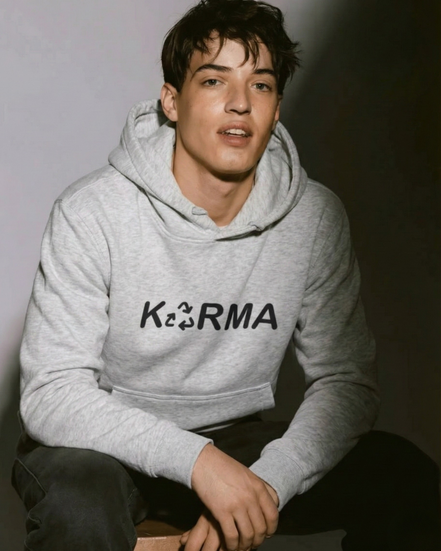 Karma Oversize Fit Hoodie - Unisex