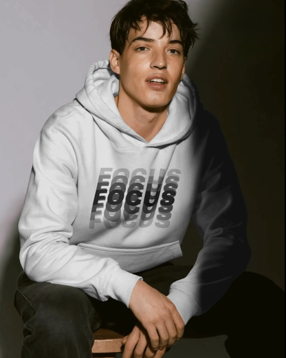 Focus Oversize Fit Hoodie - Unisex