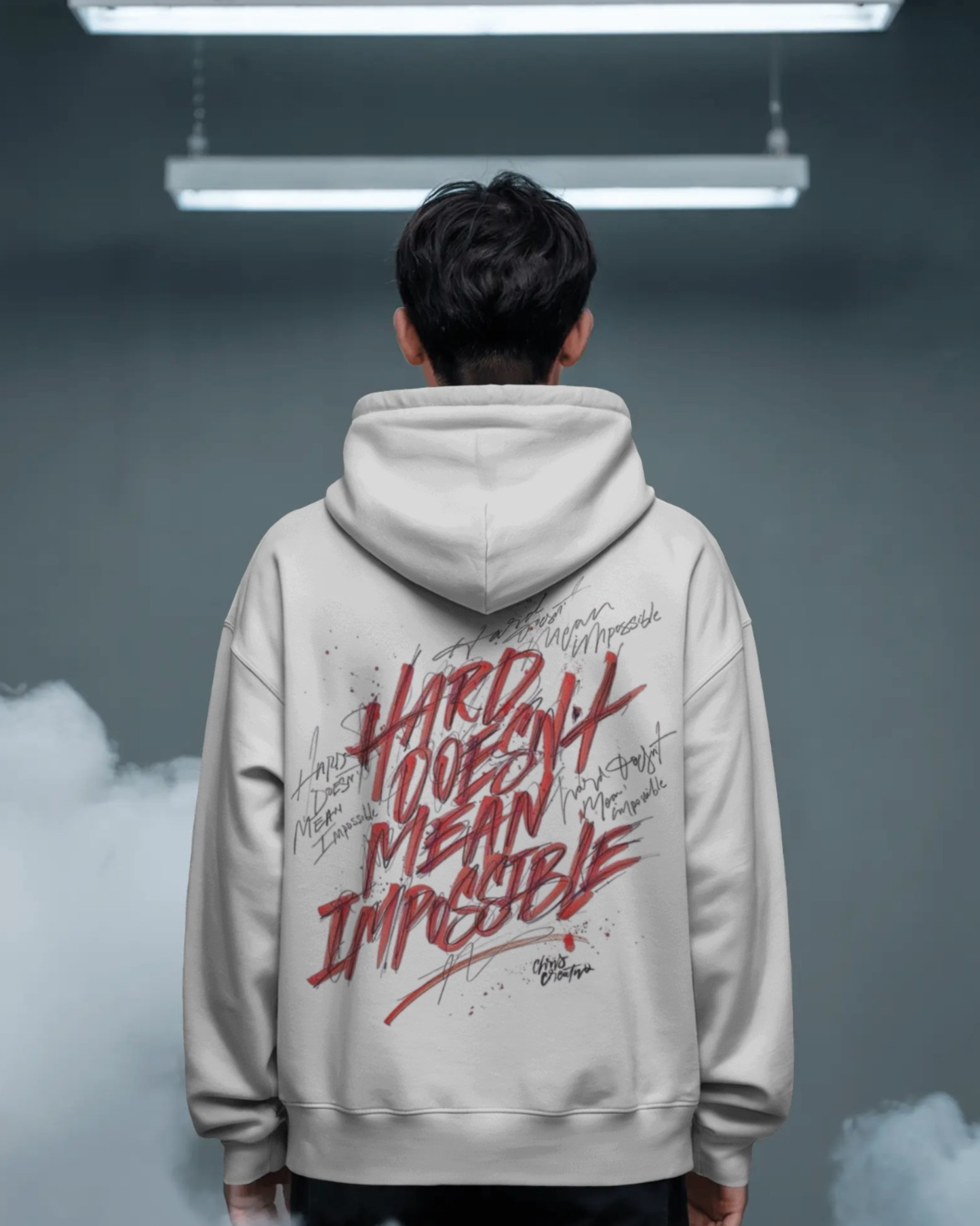 Hard Oversize Fit Hoodie - Unisex