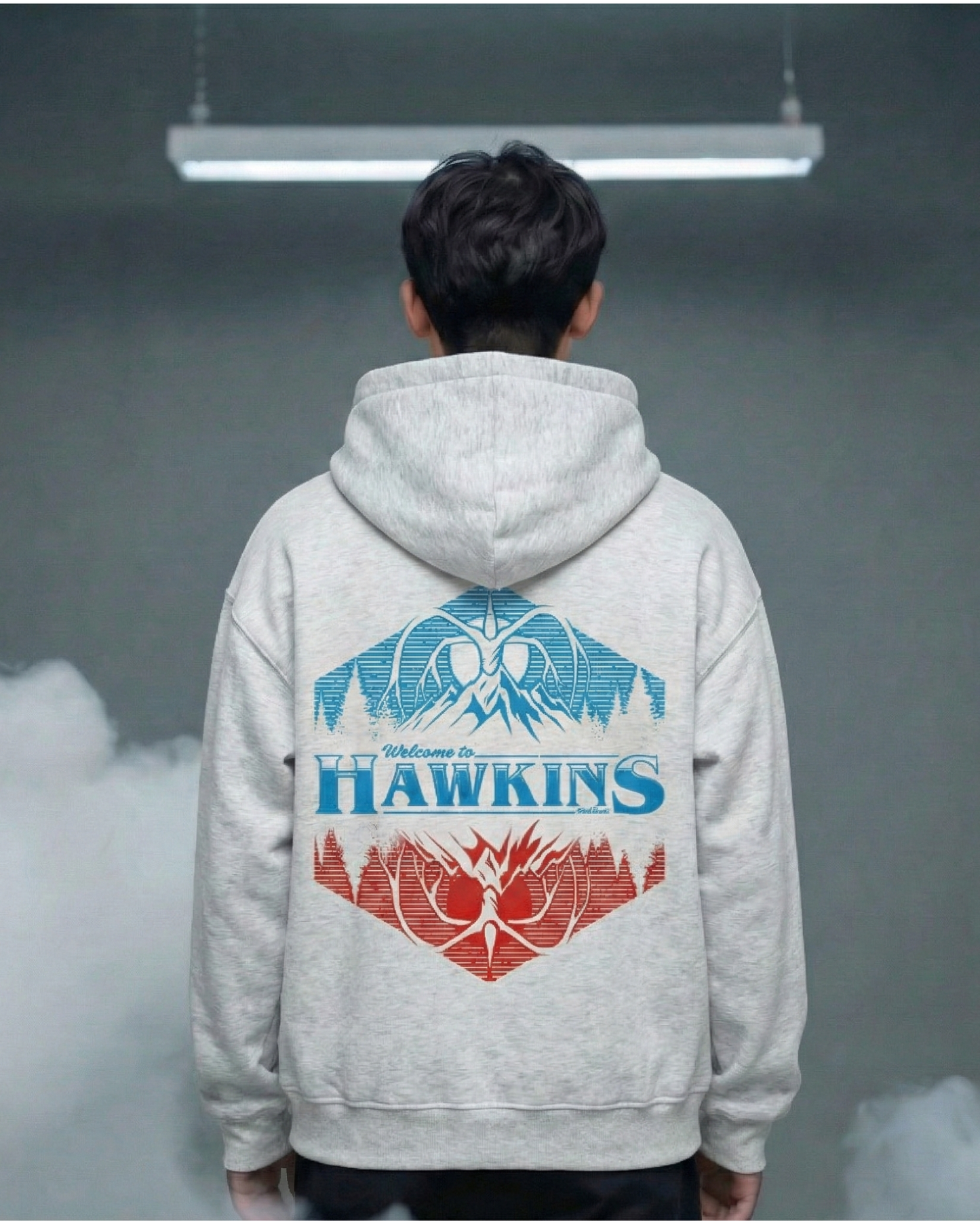 Hawkins Oversize Fit Hoodie - Unisex