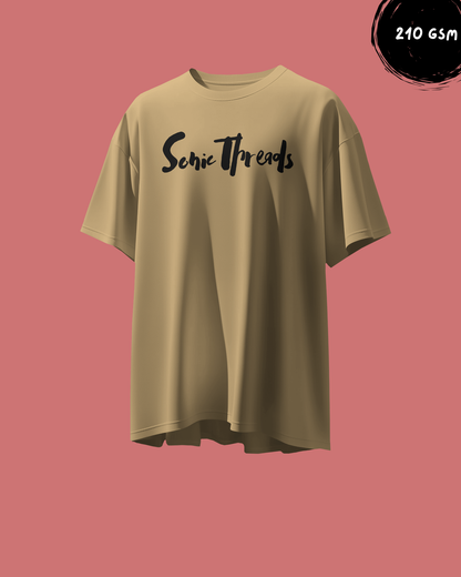 SonicThreads Oversize Printed Tshirt – Unisex