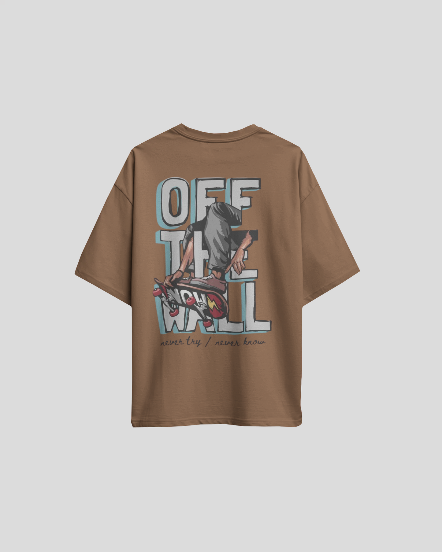 OfftheWall Oversize Printed Tshirt – Unisex