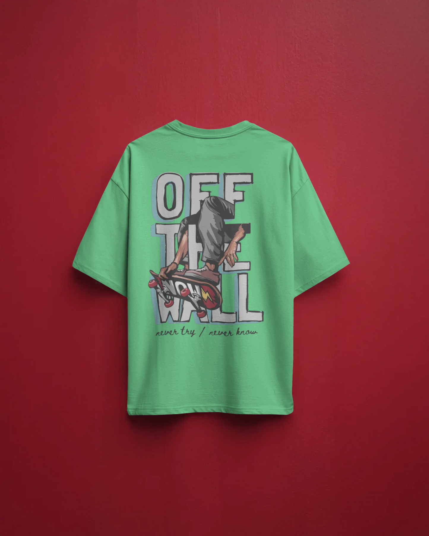 OfftheWall Oversize Printed Tshirt – Unisex