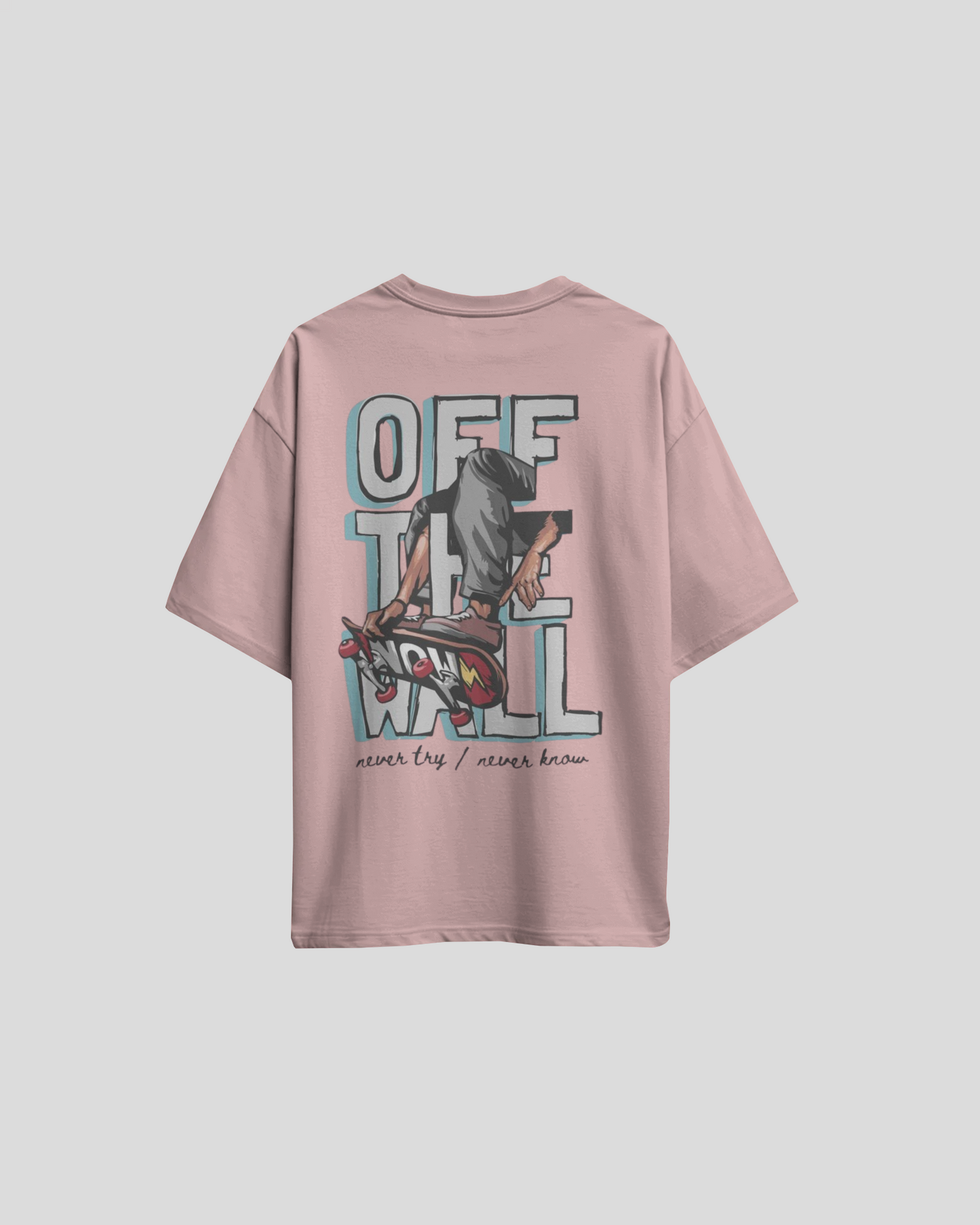 OfftheWall Oversize Printed Tshirt – Unisex