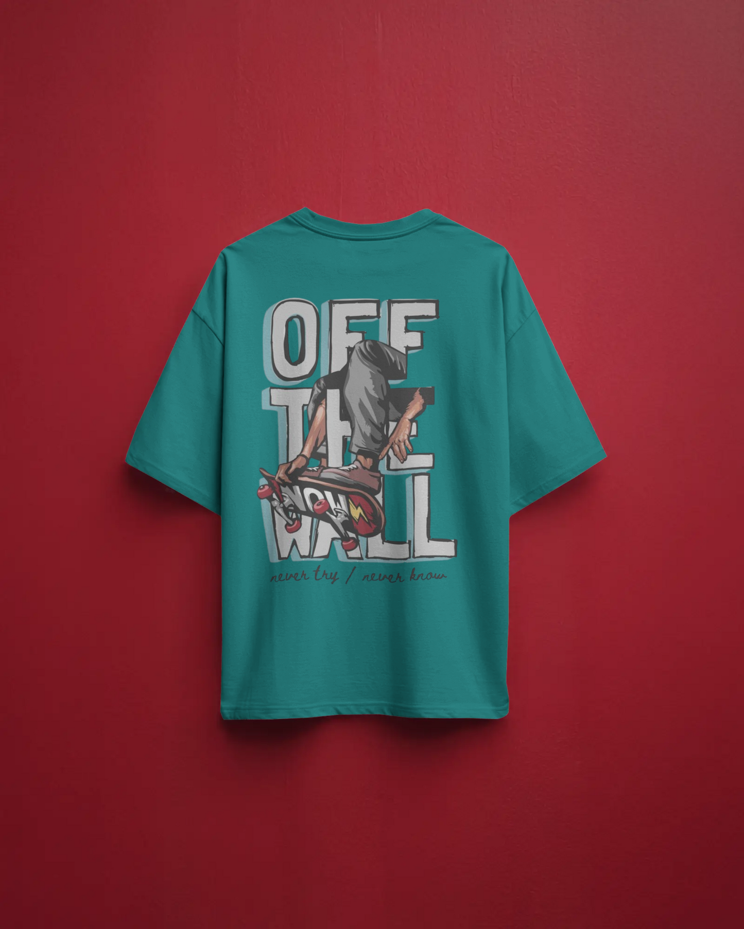 OfftheWall Oversize Printed Tshirt – Unisex
