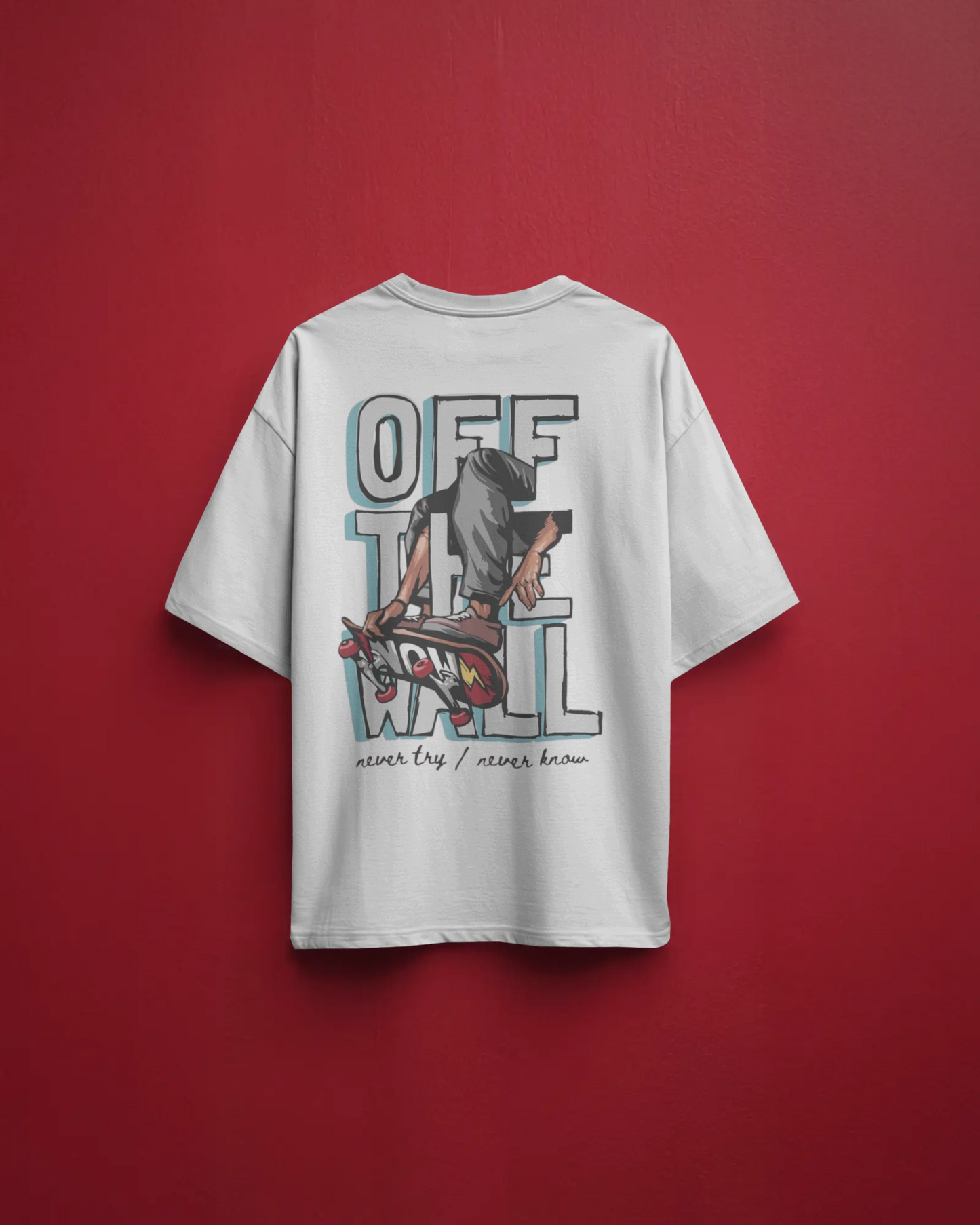 OfftheWall Oversize Printed Tshirt – Unisex