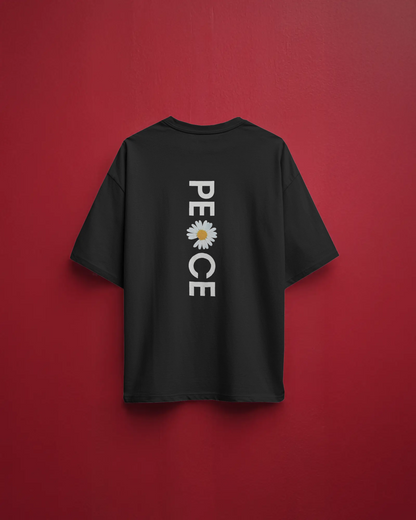 Peace Oversize Printed Tshirt – Unisex