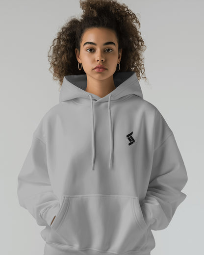 Solid Oversize Fit Hoodie - Unisex
