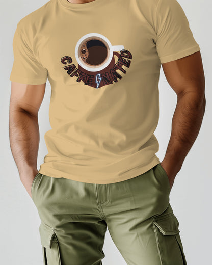 Caffeinated Regular fit Tshirt - Unisex