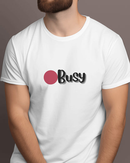 Teams Busy Regular fit Tshirt - Unisex