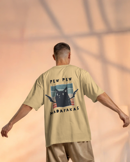 PewPew Oversize Printed Tshirt – Unisex