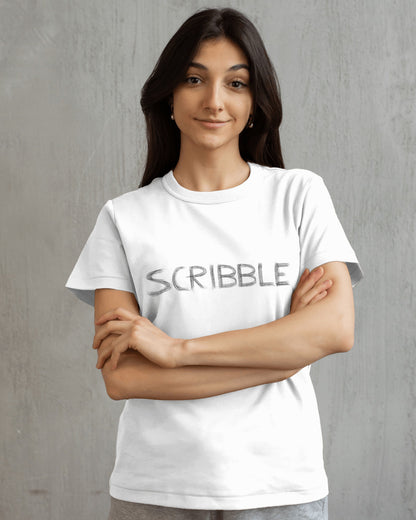Scribble Regular fit Tshirt - Unisex