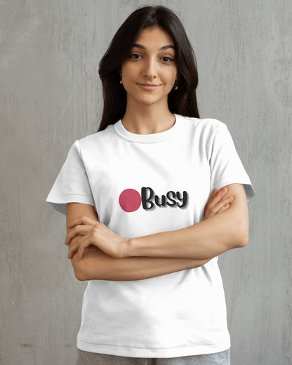 Teams Busy Regular fit Tshirt - Unisex