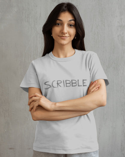 Scribble Regular fit Tshirt - Unisex