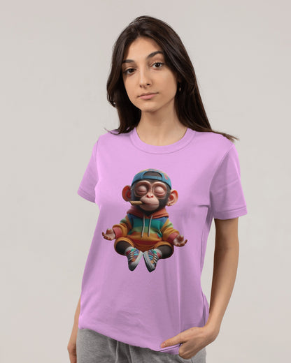 Monkey Regular Fit Tshirt - Unisex